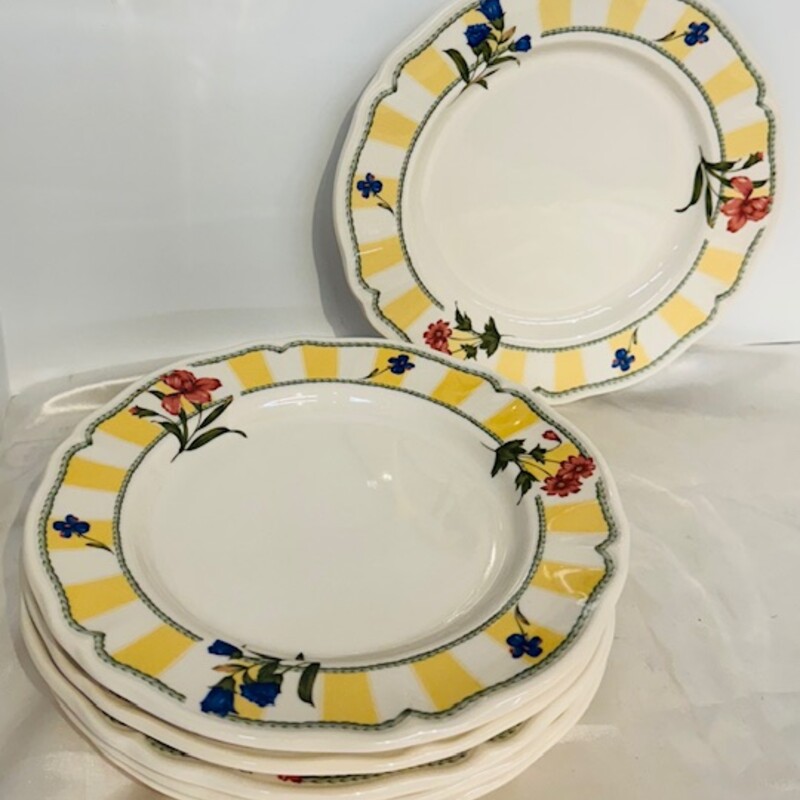 S6Noritake Salad Plates