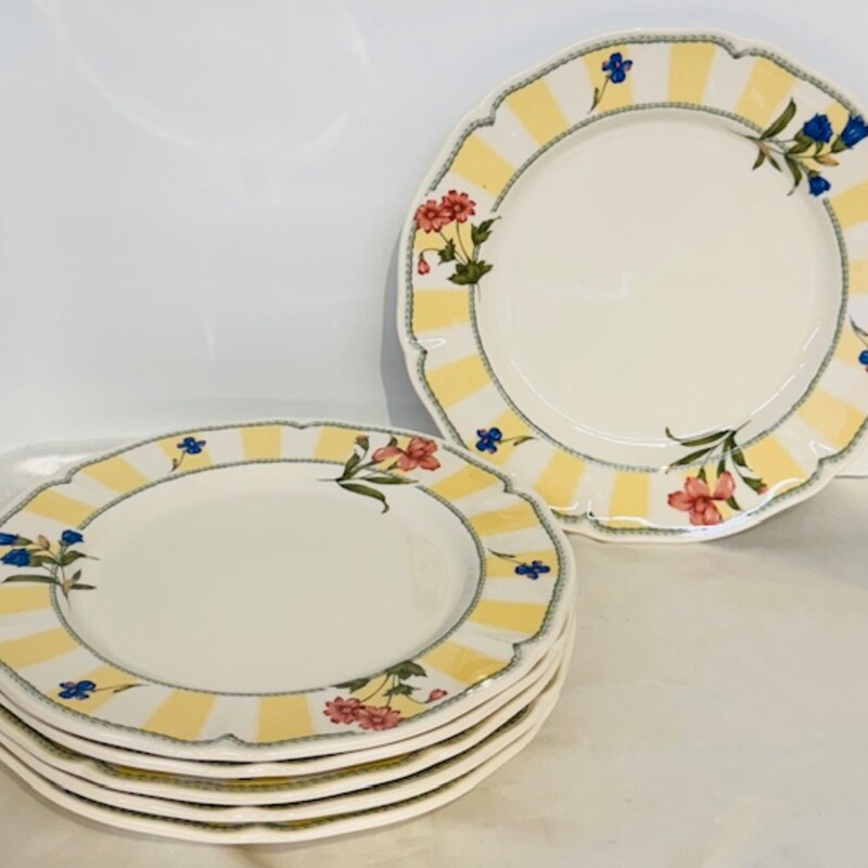 S6 Noritake Dinner Plates