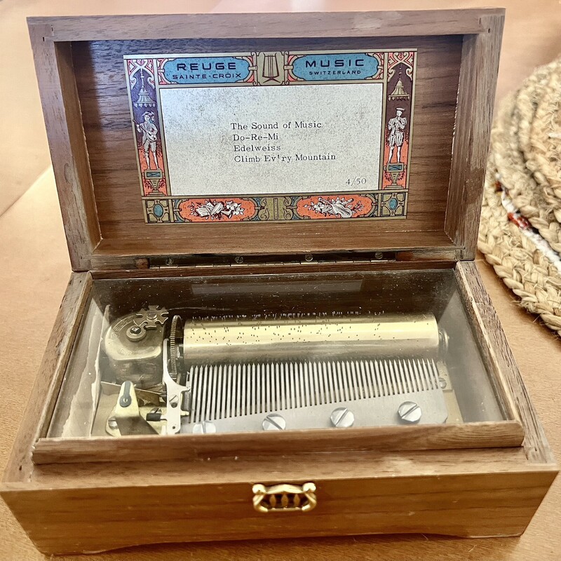 Music Box Antique Swiss