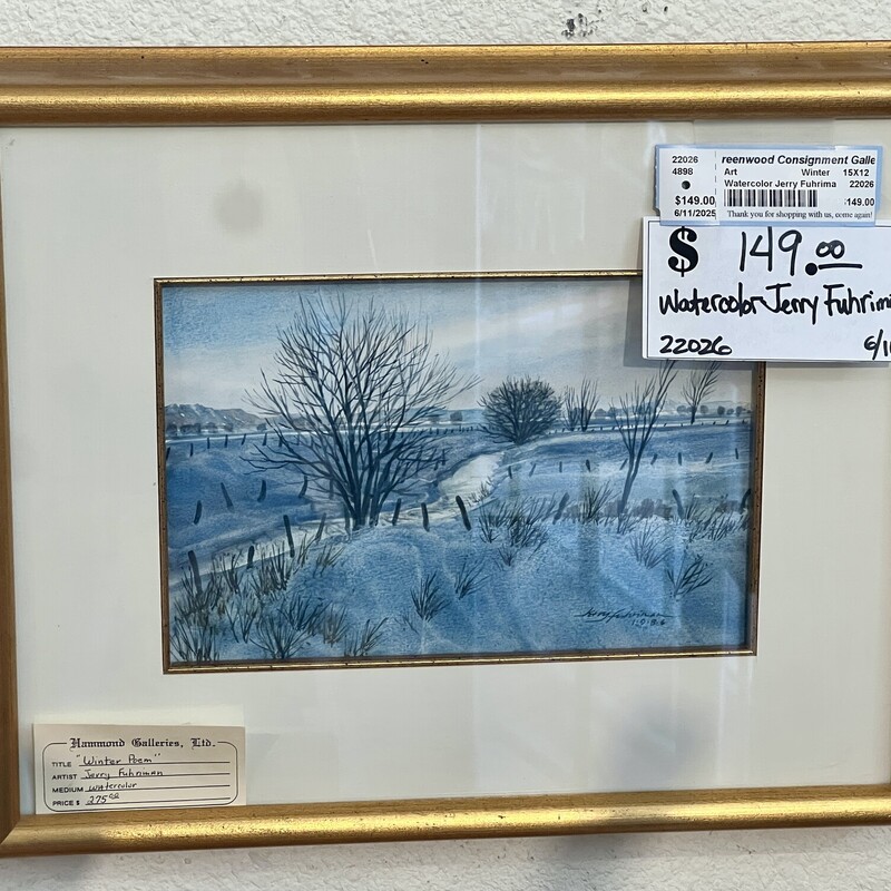 Watercolor Jerry Fuhriman
