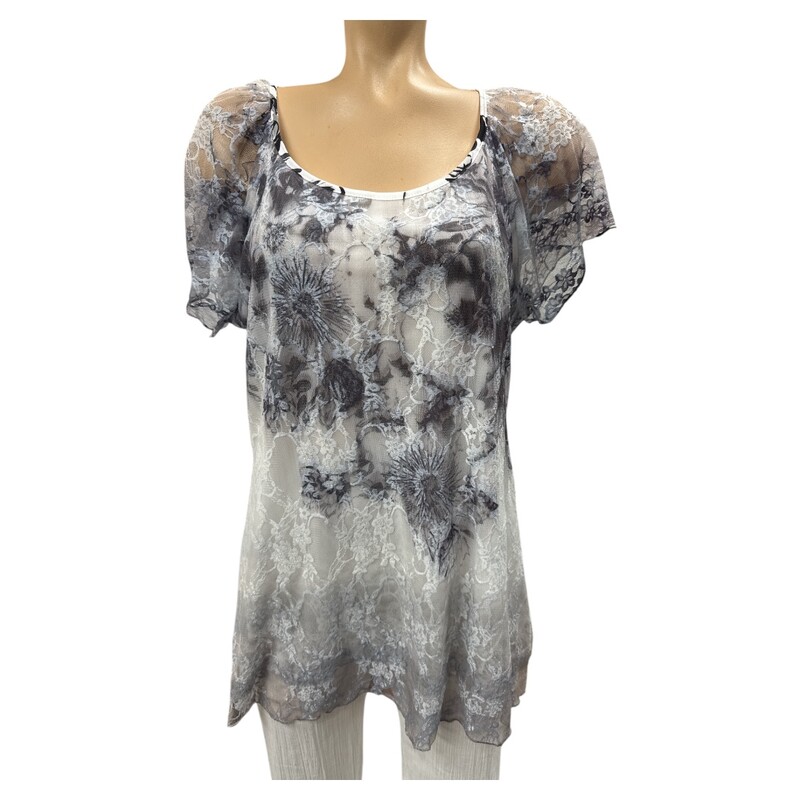 Brittaney Black, Blue/blk, Size: L