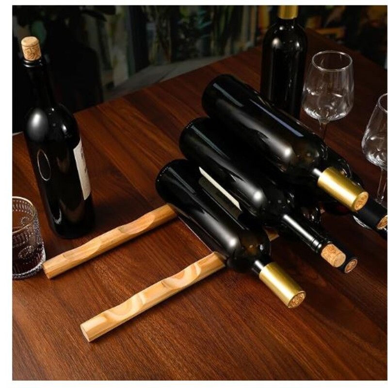 2Pc Laying Wine Holder