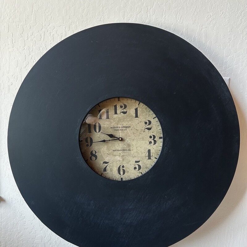 PB Chalkboard Wall Clock