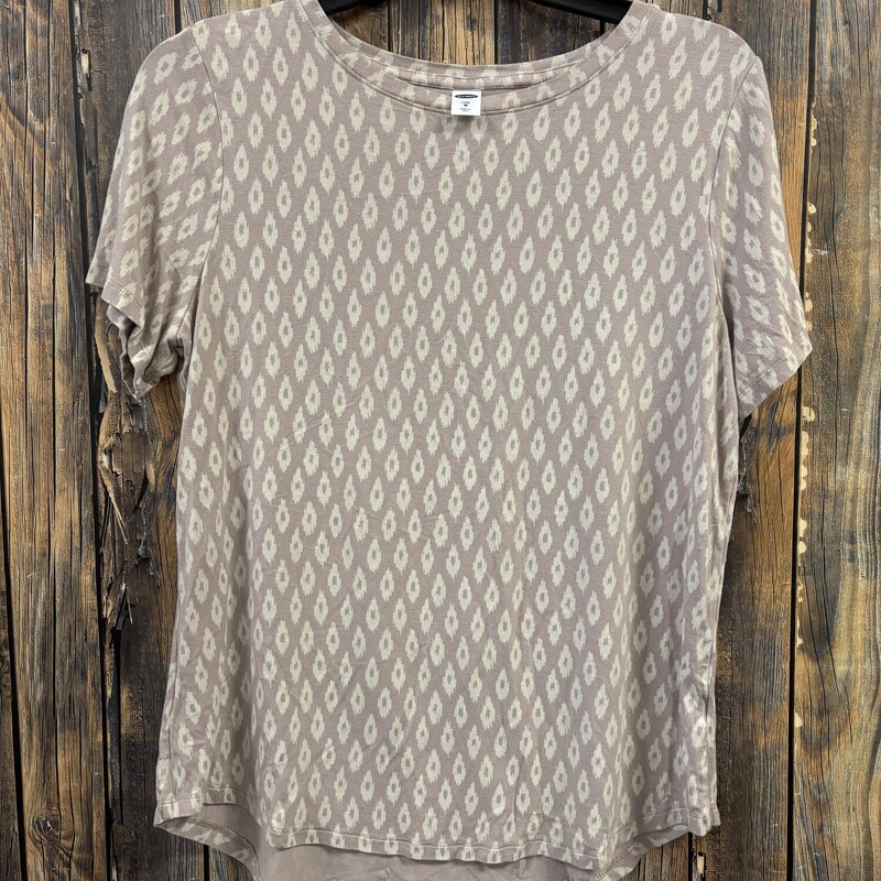 Old Navy Cream Blush Shirt, Size: M