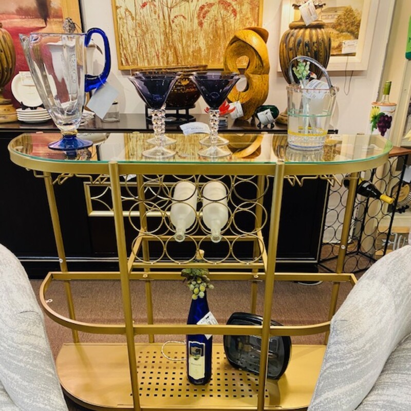 Metal Home Bar