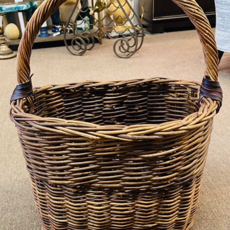 Oval Deep Handled Basket