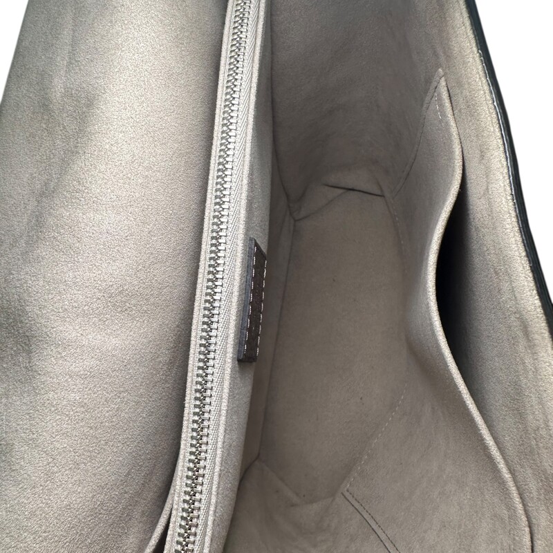Louis Vuitton Taurillon Volta Violet Bag<br />
<br />
Date Code:  MI5125<br />
<br />
Dimensions:<br />
10.5 L x 4 W x 10 H<br />
<br />
In very good condition. Light scratching to the hardware. Light scuffs on the bag.<br />
<br />
Comes with the original dust bag. No box.