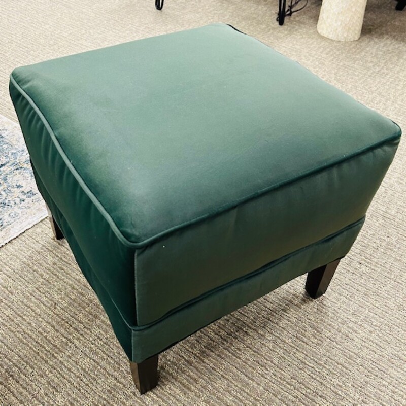 Square Velvet LookOttoman