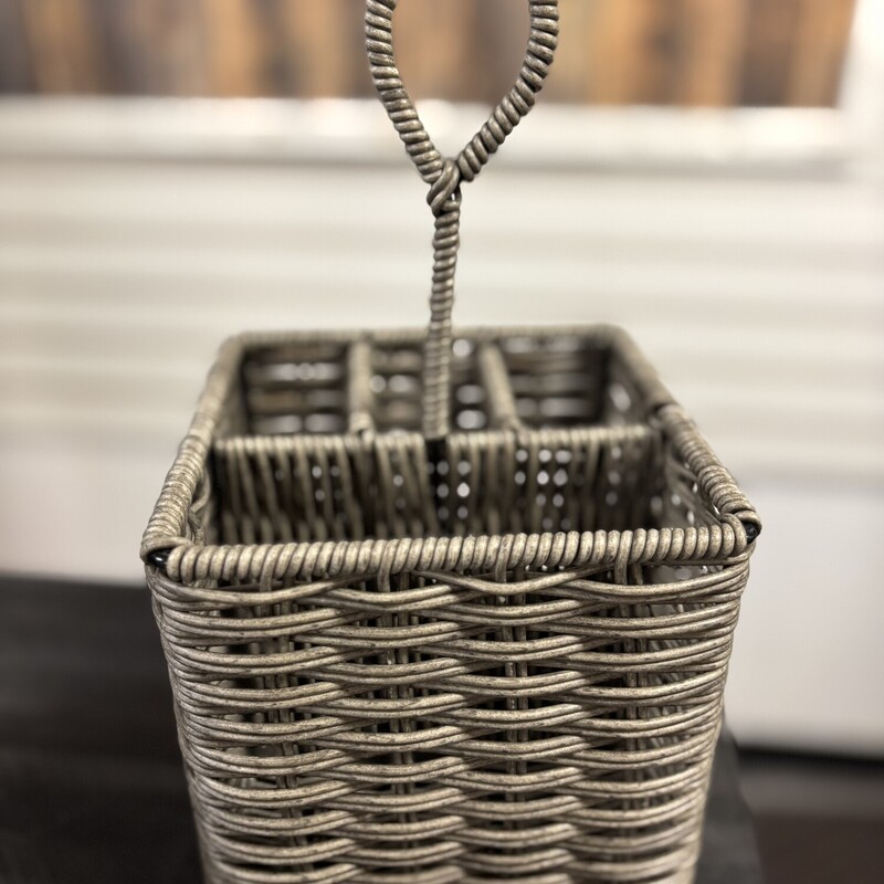 Gray Utensil Holder