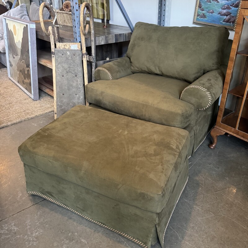 Custom Rolled Arm Chair