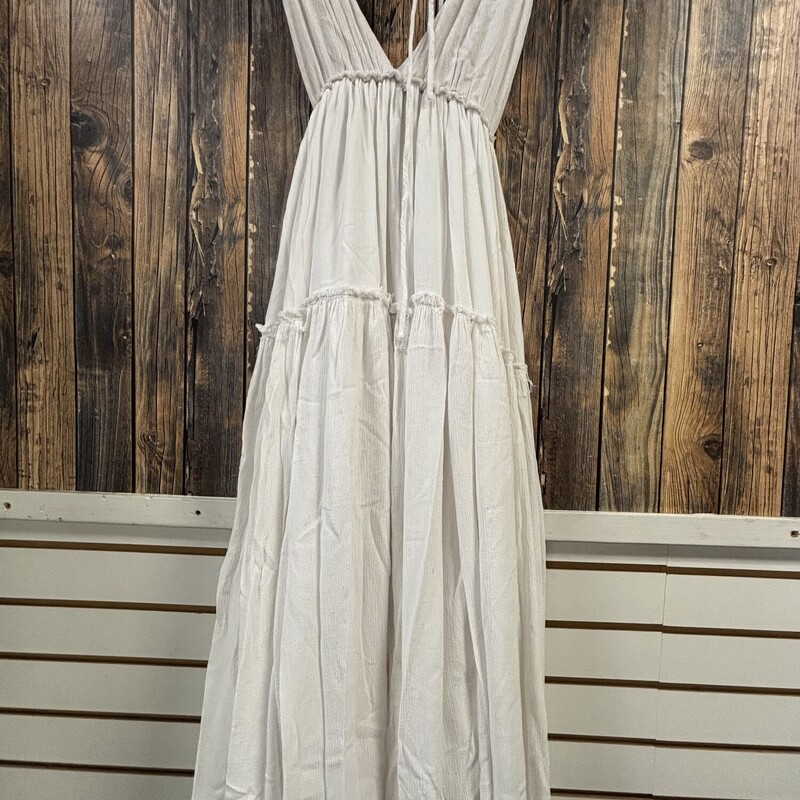 White Pink Lily Dress, Size: S