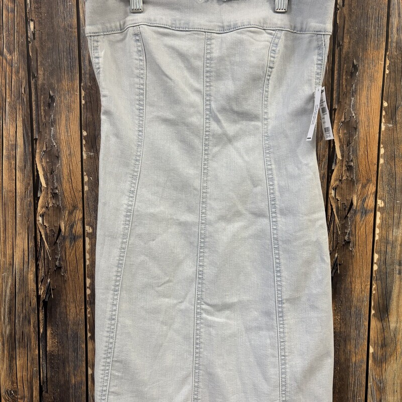 NWT Light Denim Tube Dress, Size: S