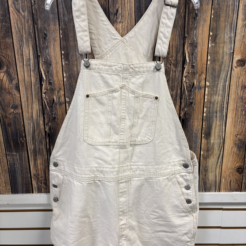 Cream Short Alls, Size: XL