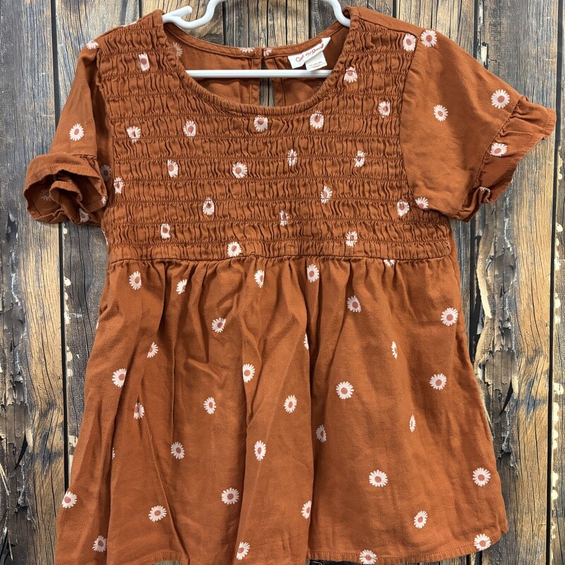 Rust Daisy Shirt