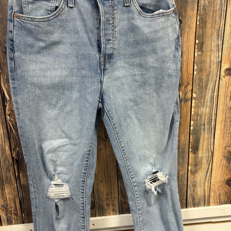 Levi Wedgie Straight Jean, Size: 30