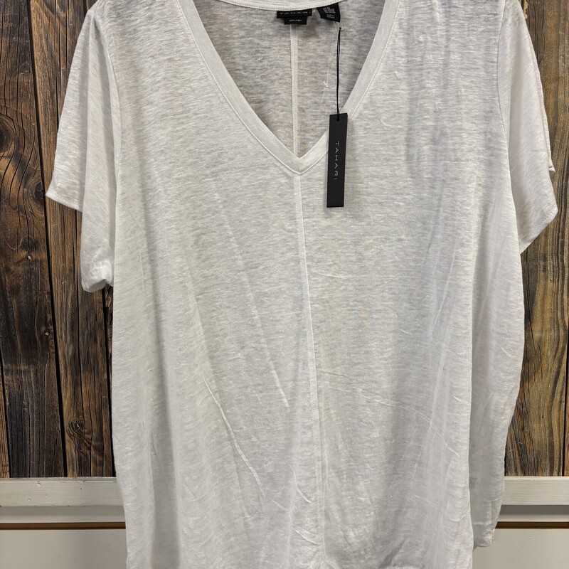 NWT Thin White Top, Size: 3X