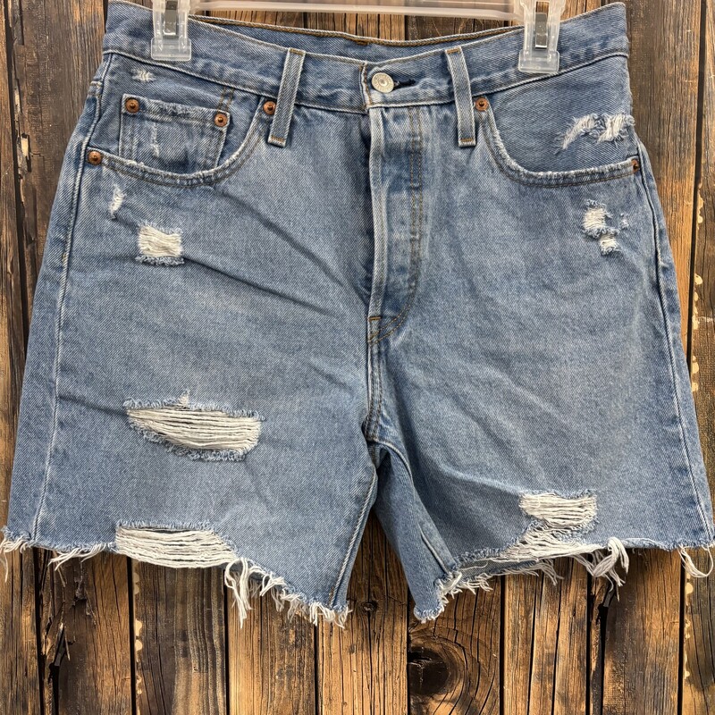 Levi 501 Shorts, Size: 28