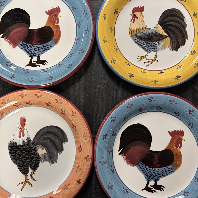 4 PC Rooster Place Set