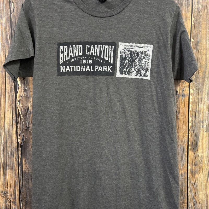 Grey Grand Canyon Tee, Size: S