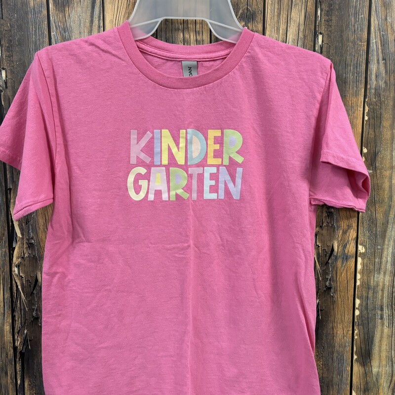 Pink Kindergarten Tee, Size: M