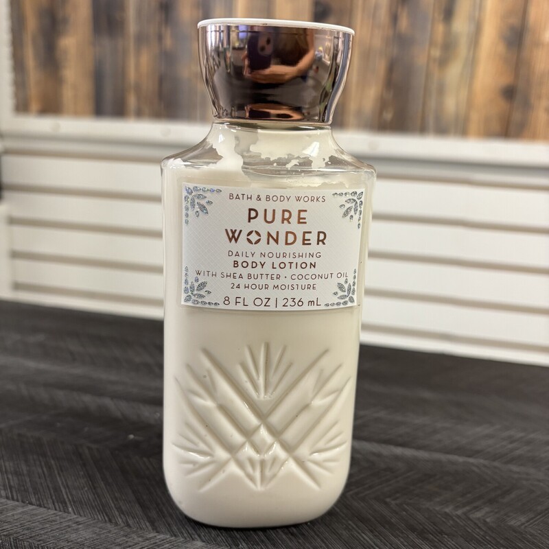 BBW Pure Wonder Lotion, Size: 8 OZ
