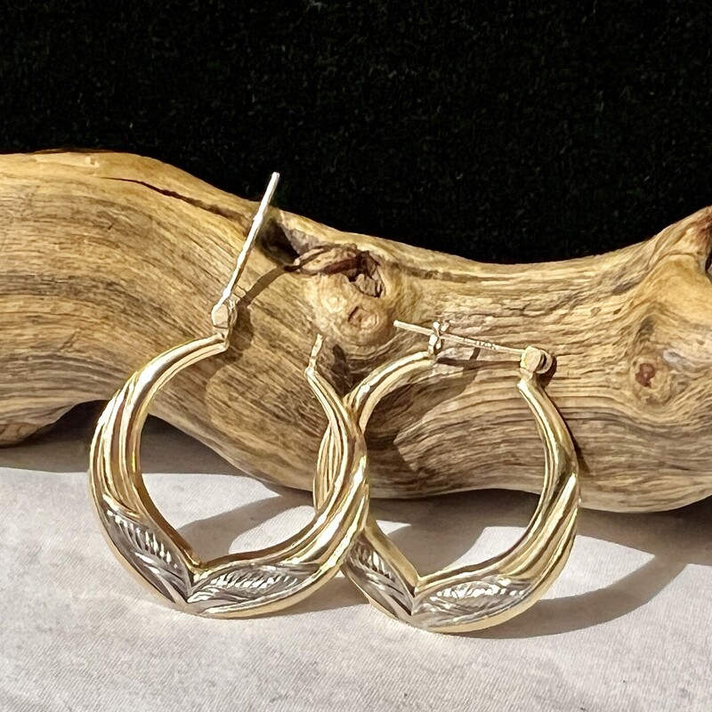 14K Hoops