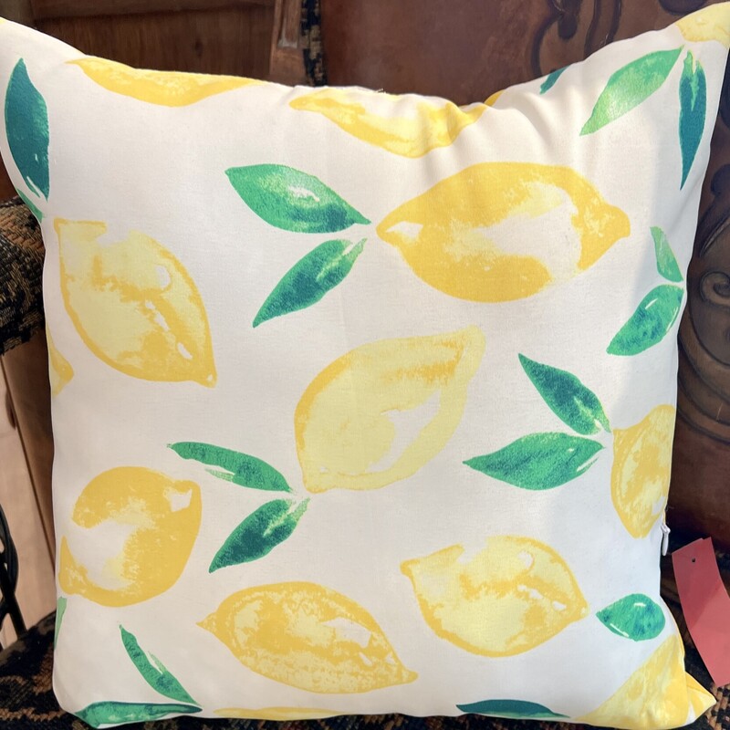 Pillow Outdoor, Yellow, Size: 15x15