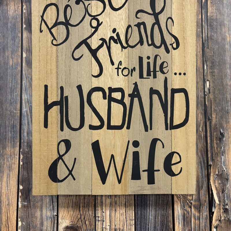 Best Friends Sign, Size: 11x16in