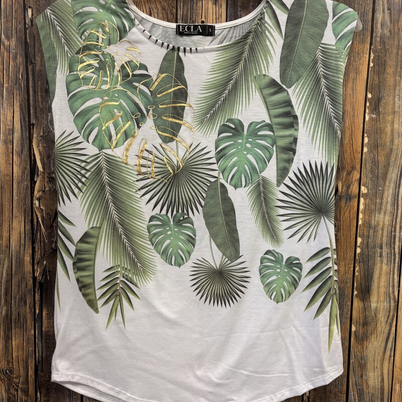 Green Leaf Shirt, Size: S