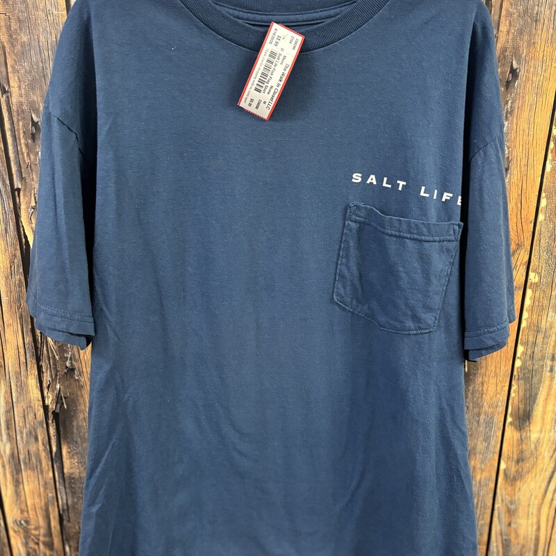 Salt Life Fish Flag Shirt, Size: M