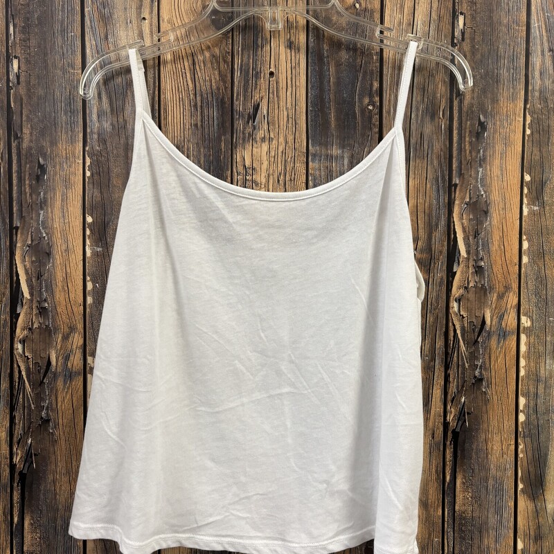 White Abercrombie Tank, Size: M