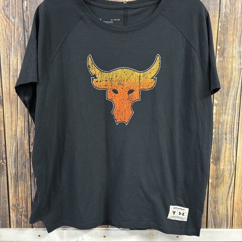 UA Black Bull Shirt, Size: XL
