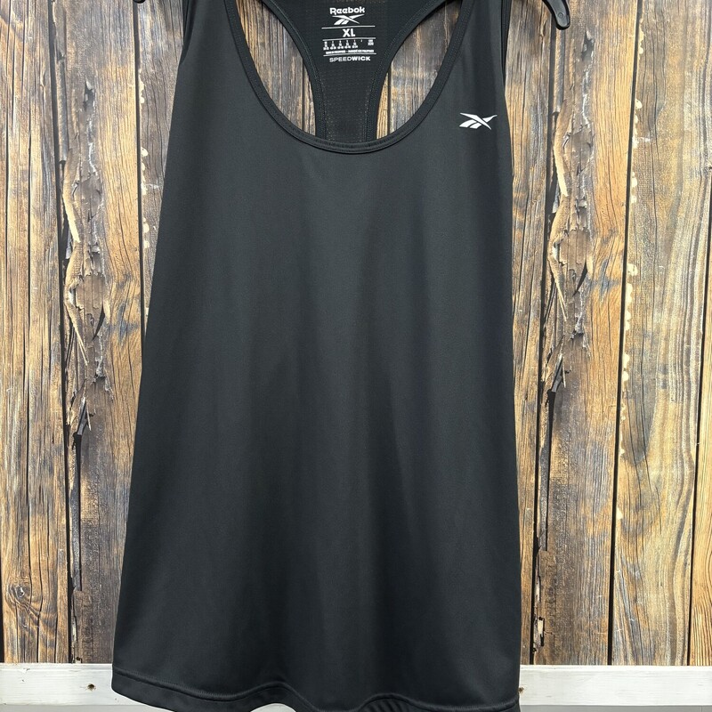 Black reebok Tank, Size: XL