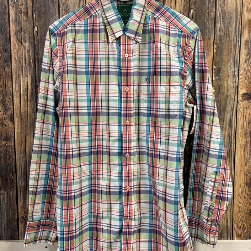 Peach Southern Tide Shirt, Size: S