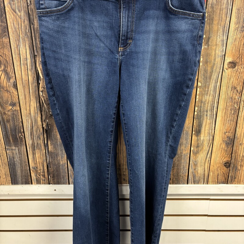 Dark Wash Wranglers, Size: 18W