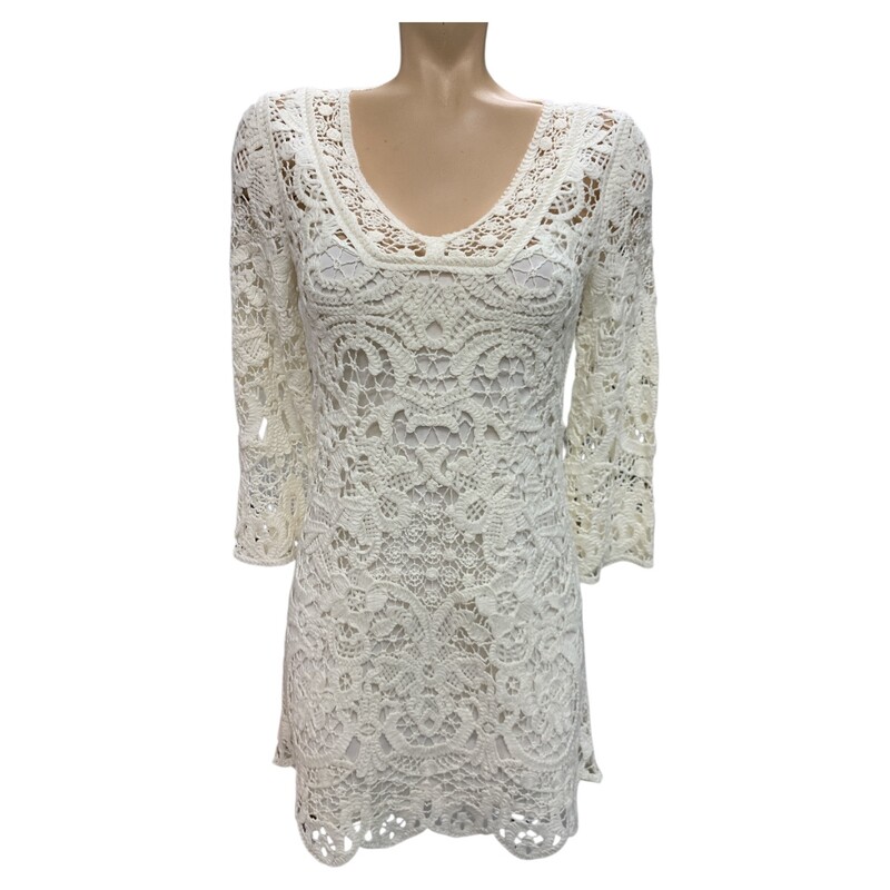 BCBGMaxazria Dress, Ivory, Size: Xs