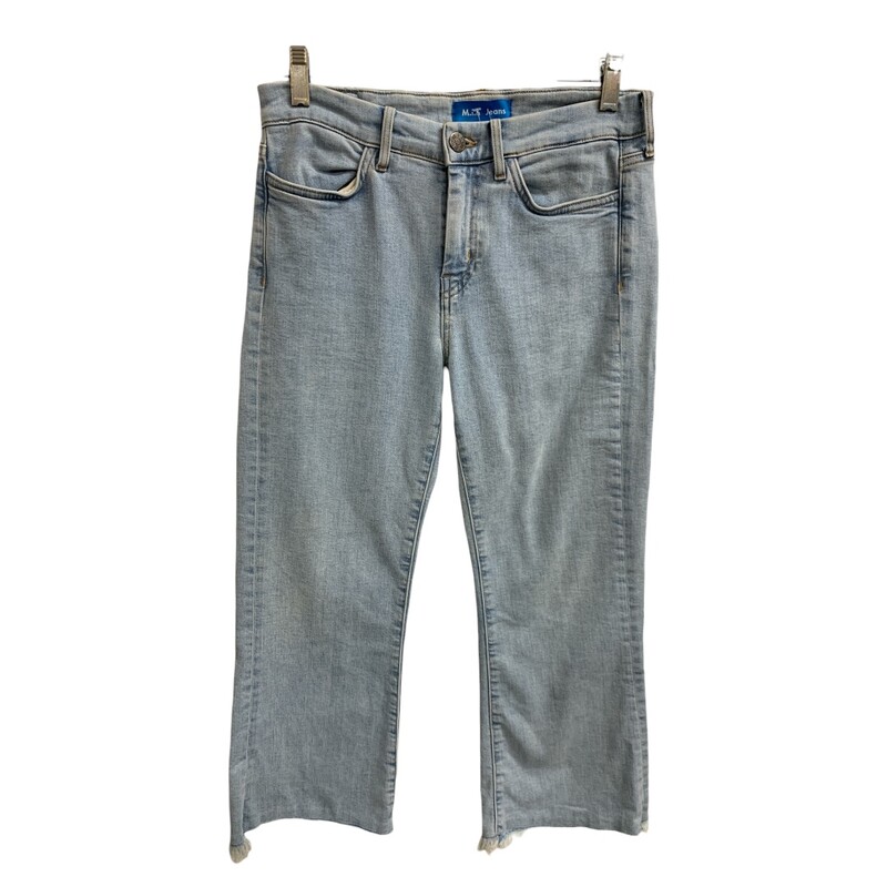 Mih Jeans Highrise Crop, Blue, Size: None