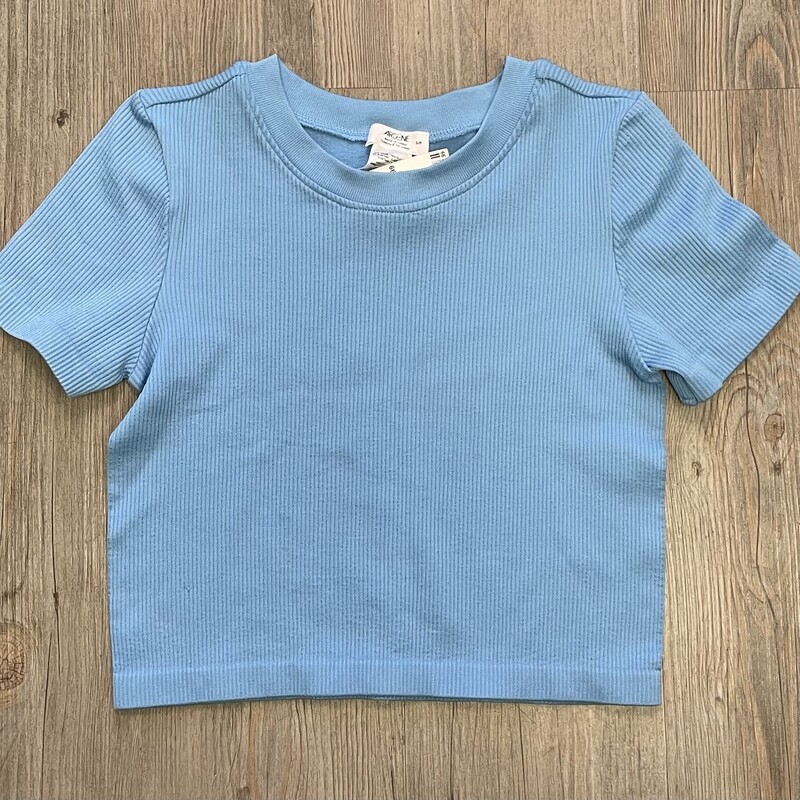 Ardene Baby Tee, Blue, Size: 14Y