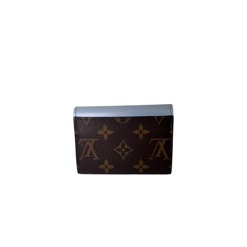 Louis Vuitton Rosalie Blue Monogram<br />
<br />
Code: Chipped<br />
<br />
Dimensions:<br />
4.3 x 3.1 x 1 inches<br />
(Length x Height x Width)<br />
<br />
In excellent condition.<br />
<br />
Comes with the original dust bag. No box.
