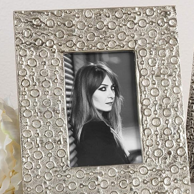 Saro Textured Photo Frame