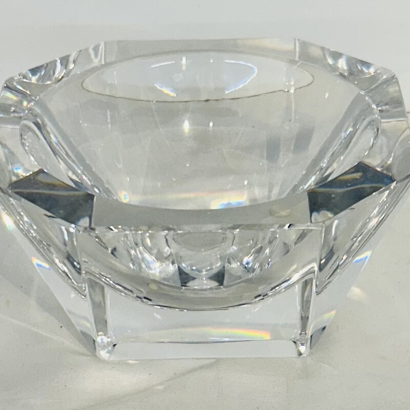 Orrefors Octagonal Bowl