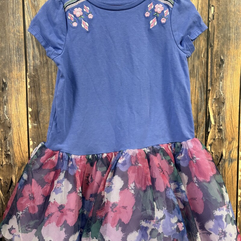 Purple /flower Gymbree Dr, Size: 3t