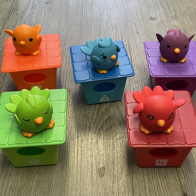 Peak A Bird Learning Buddies, Multi, Size: Pre-owned