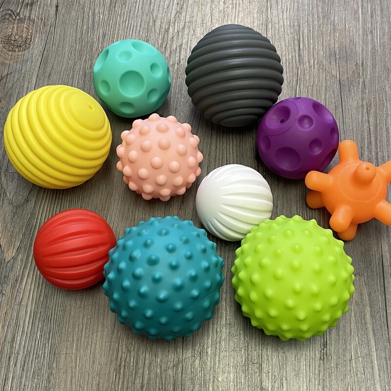 Infantino Sensory Balls, Multi, Size: 6M+