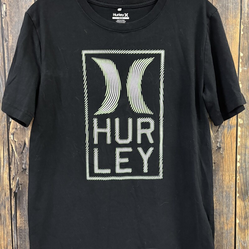 Black Hurley Shirt, Size: 18/20