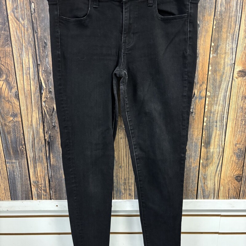 Black AE Jeggings, Size: 10