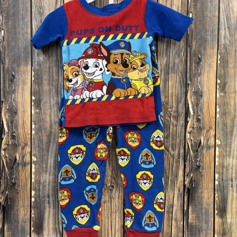 Paw Patrol PJ Set, Size: 2T