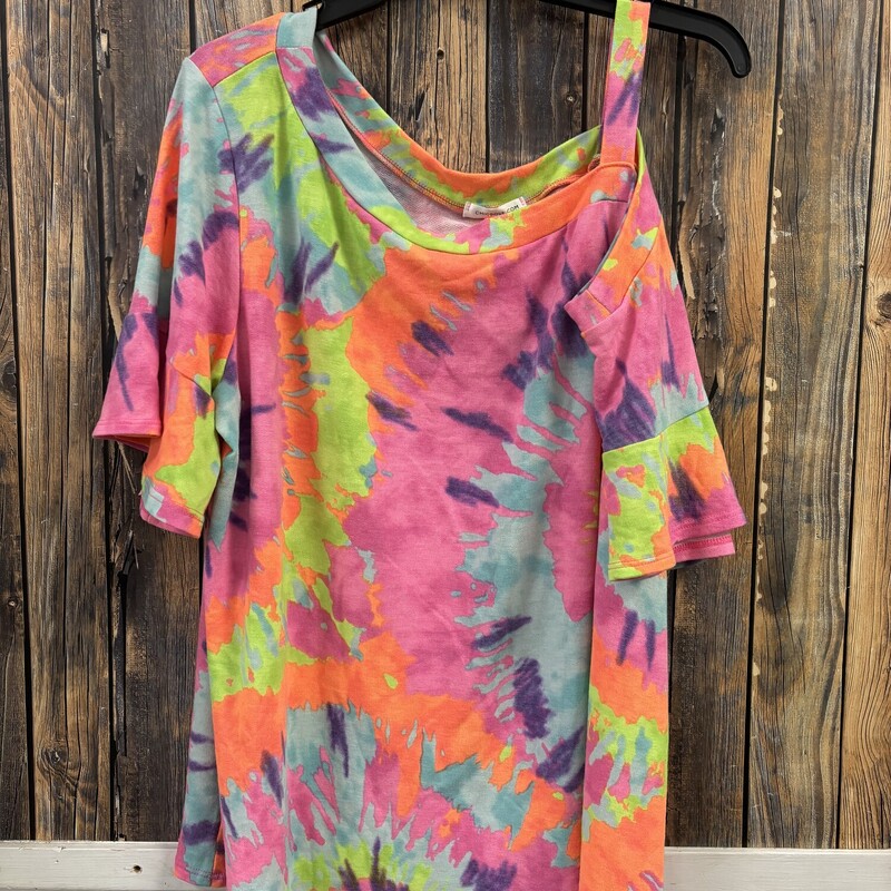 Tie Dye Tee, Size: 3X