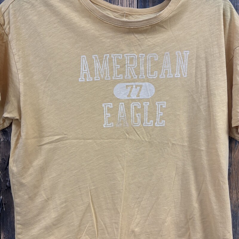 Gold American Eagle Tee, Size: Small
