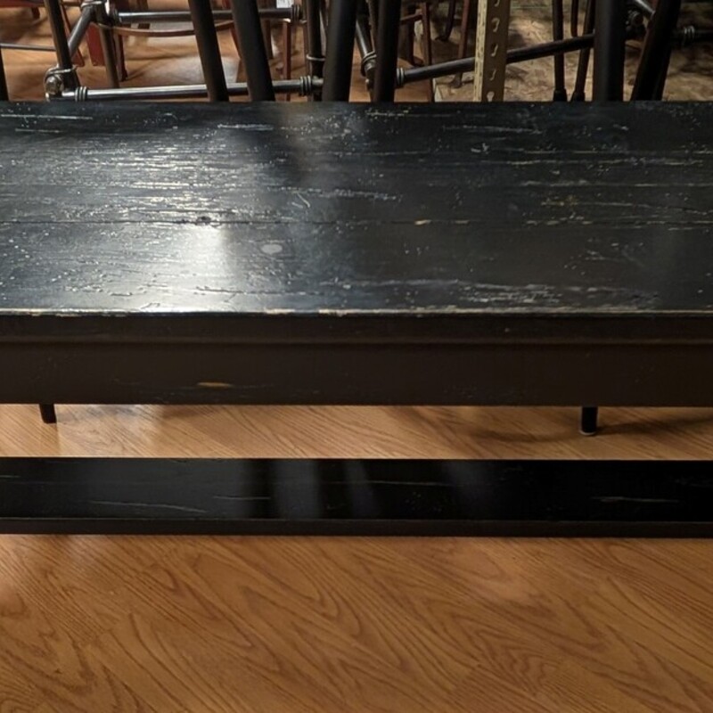 Black Entry Bench
